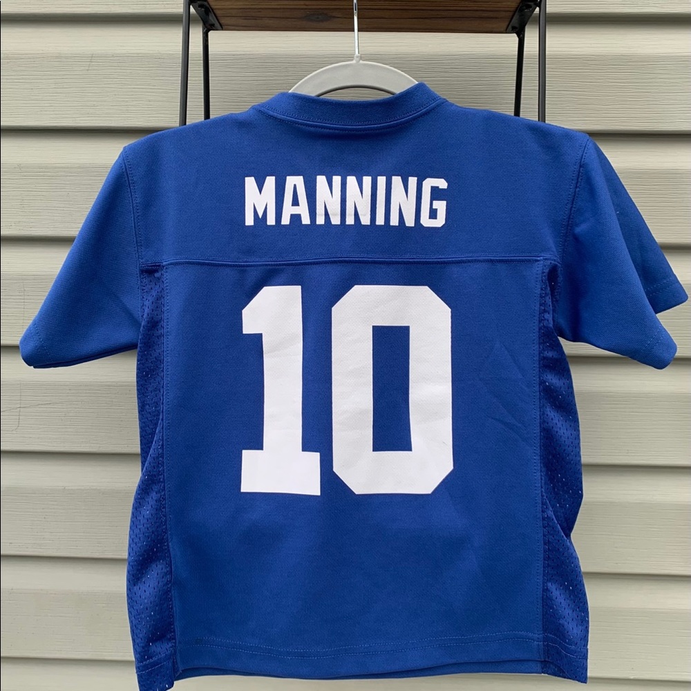 NY Giants # 10 Eli Manning Game Jersey